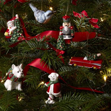 Christmas Tree Nuthatch Ornament